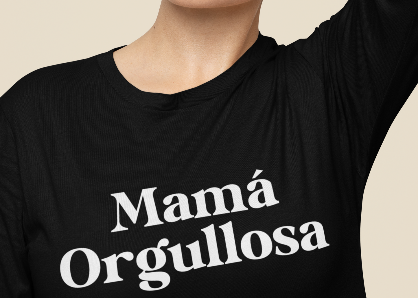 Mamá Orgullosa Ultra Cotton Long Sleeve Shirt